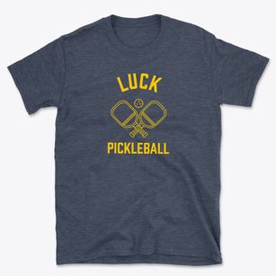 Luck North Carolina Pickleball Basic T-Shirt
