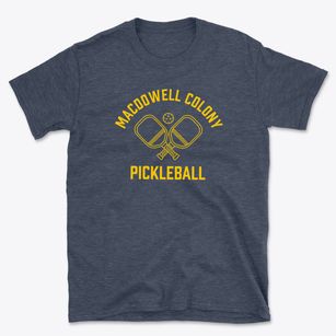 Macdowell Colony New Hampshire Pickleball Basic T-Shirt