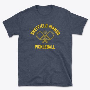 Sheffield Manor Delaware Pickleball Basic T-Shirt