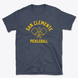 San Clemente California Pickleball Basic T-Shirt