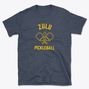 Zulu Indiana Pickleball Basic T-Shirt