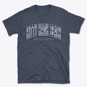 Kitty Hawk Beach North Carolina Traditional Basic T-Shirt
