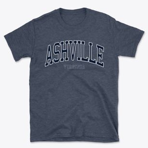 Ashville Virginia Traditional Basic T-Shirt