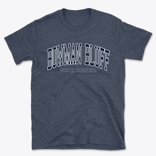 Bowman Bluff North Carolina Traditional Basic T-Shirt