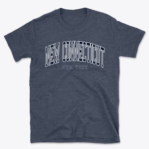 New Connecticut New York Traditional Basic T-Shirt