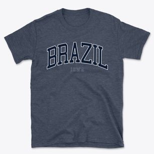 Brazil Iowa Traditional Basic T-Shirt