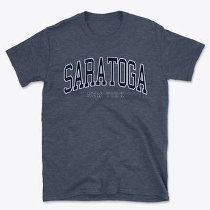 Saratoga New York Traditional Basic T-Shirt
