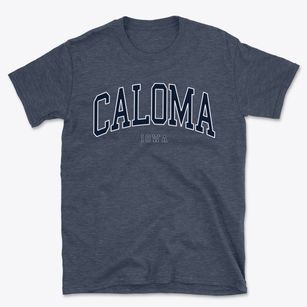 Caloma Iowa Traditional Basic T-Shirt