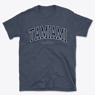 Tamiami Florida Traditional Basic T-Shirt