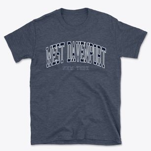 West Davenport New York Traditional Basic T-Shirt