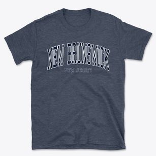 New Brunswick New Jersey Traditional Basic T-Shirt