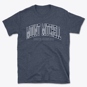 Mount Mitchell North Carolina Traditional Basic T-Shirt