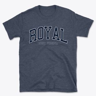 Royal West Virginia Traditional Basic T-Shirt