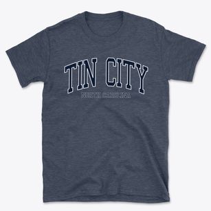 Tin City North Carolina Traditional Basic T-Shirt
