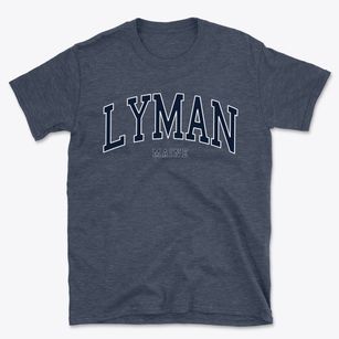 Lyman Maine Traditional Basic T-Shirt