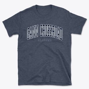 Gann Crossroad Alabama Traditional Basic T-Shirt