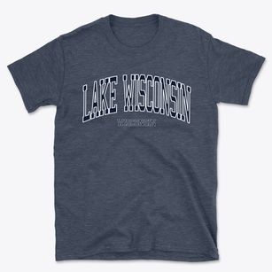 Lake Wisconsin Wisconsin Traditional Basic T-Shirt