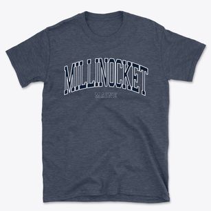 Millinocket Maine Traditional Basic T-Shirt