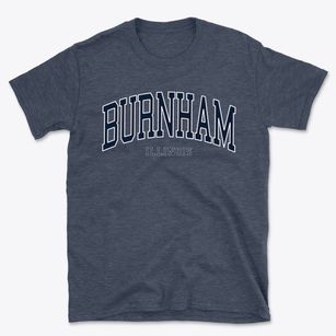 Burnham Illinois Traditional Basic T-Shirt