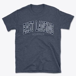 East Lansing Michigan Traditional Basic T-Shirt