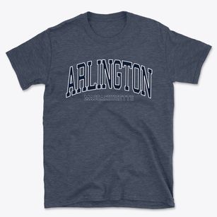 Arlington Massachusetts Traditional Basic T-Shirt