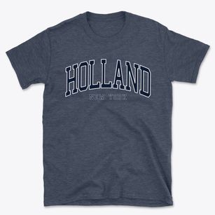Holland New York Traditional Basic T-Shirt
