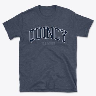 Quincy Illinois Traditional Basic T-Shirt