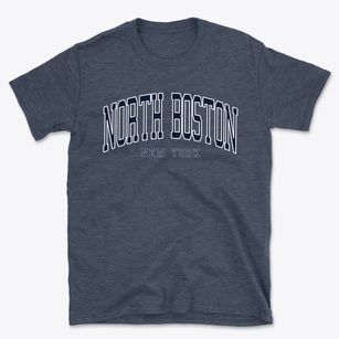 North Boston New York Traditional Basic T-Shirt