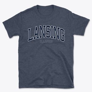 Lansing Illinois Traditional Basic T-Shirt