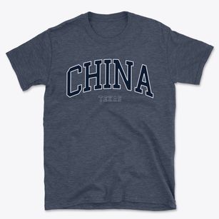 China Texas Traditional Basic T-Shirt