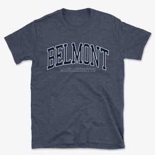 Belmont Massachusetts Traditional Basic T-Shirt