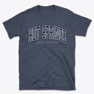 Hot Springs North Carolina Traditional Basic T-Shirt