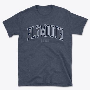 Plymouth Iowa Traditional Basic T-Shirt