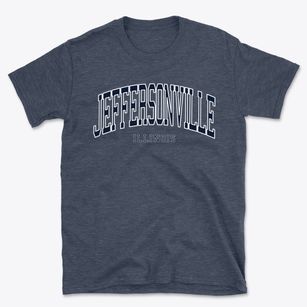 Jeffersonville Illinois Traditional Basic T-Shirt