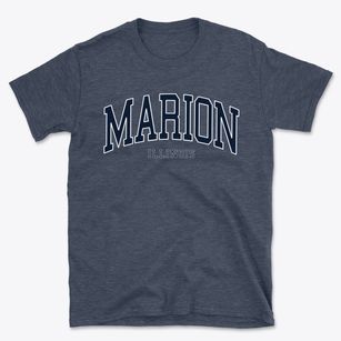 Marion Illinois Traditional Basic T-Shirt