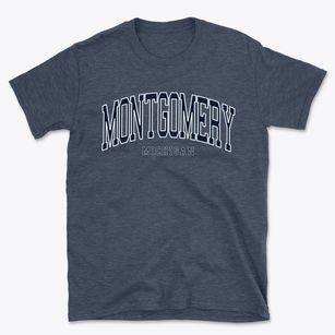 Montgomery Michigan Traditional Basic T-Shirt