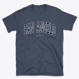 San Angelo Texas Traditional Basic T-Shirt