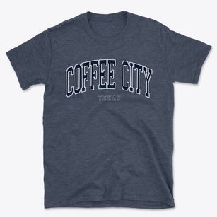 Coffee City Texas Traditional Basic T-Shirt