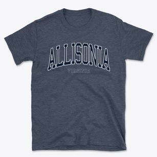 Allisonia Virginia Traditional Basic T-Shirt
