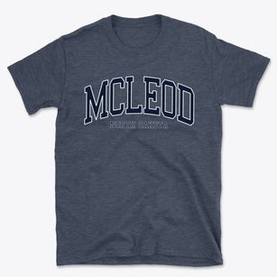 Mcleod North Dakota Traditional Basic T-Shirt