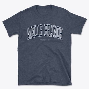 Wells Branch Texas Traditional Basic T-Shirt