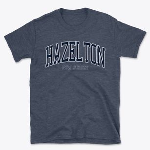 Hazelton New Jersey Traditional Basic T-Shirt