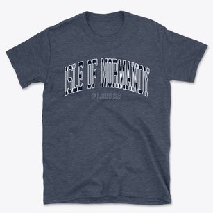 Isle Of Normandy Florida Traditional Basic T-Shirt