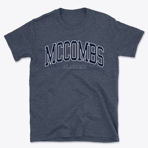 Mccombs Alabama Traditional Basic T-Shirt