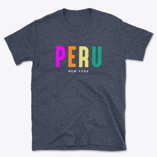 Peru New York Color Pop Basic T-Shirt