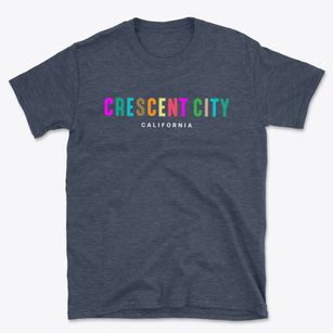 Crescent City California Color Pop Basic T-Shirt