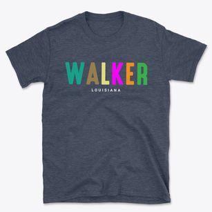 Walker Louisiana Color Pop Basic T-Shirt
