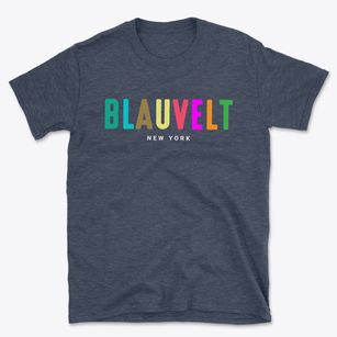 Blauvelt New York Color Pop Basic T-Shirt