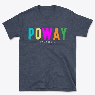 Poway California Color Pop Basic T-Shirt