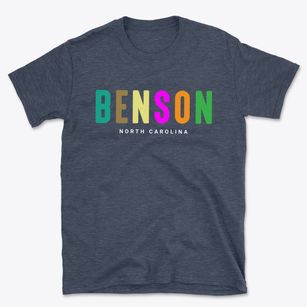 Benson North Carolina Color Pop Basic T-Shirt